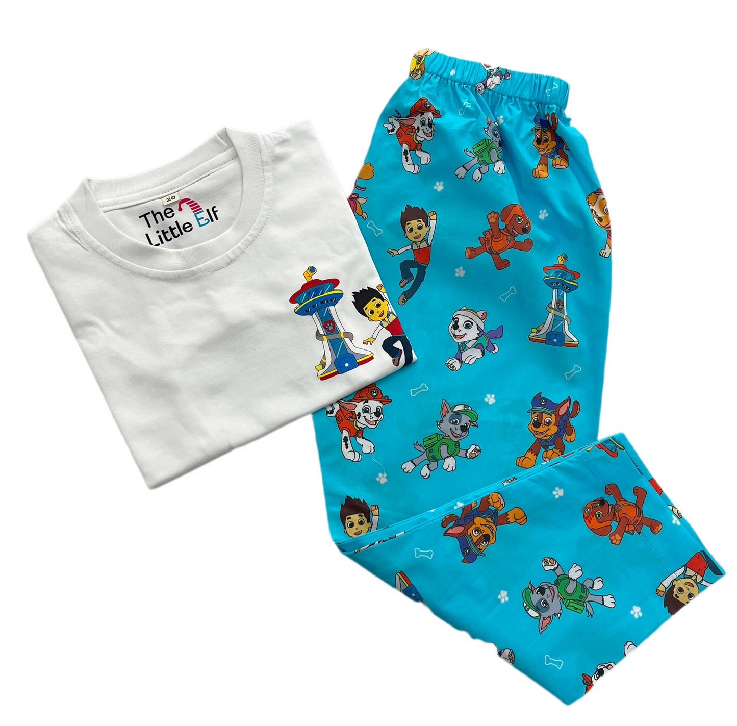 Paw Patrol t-shirt pyjama set