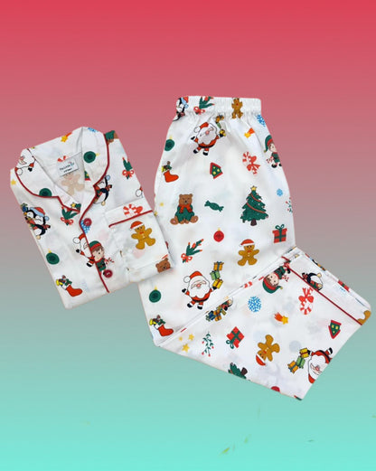 White Christmas Nightsuit