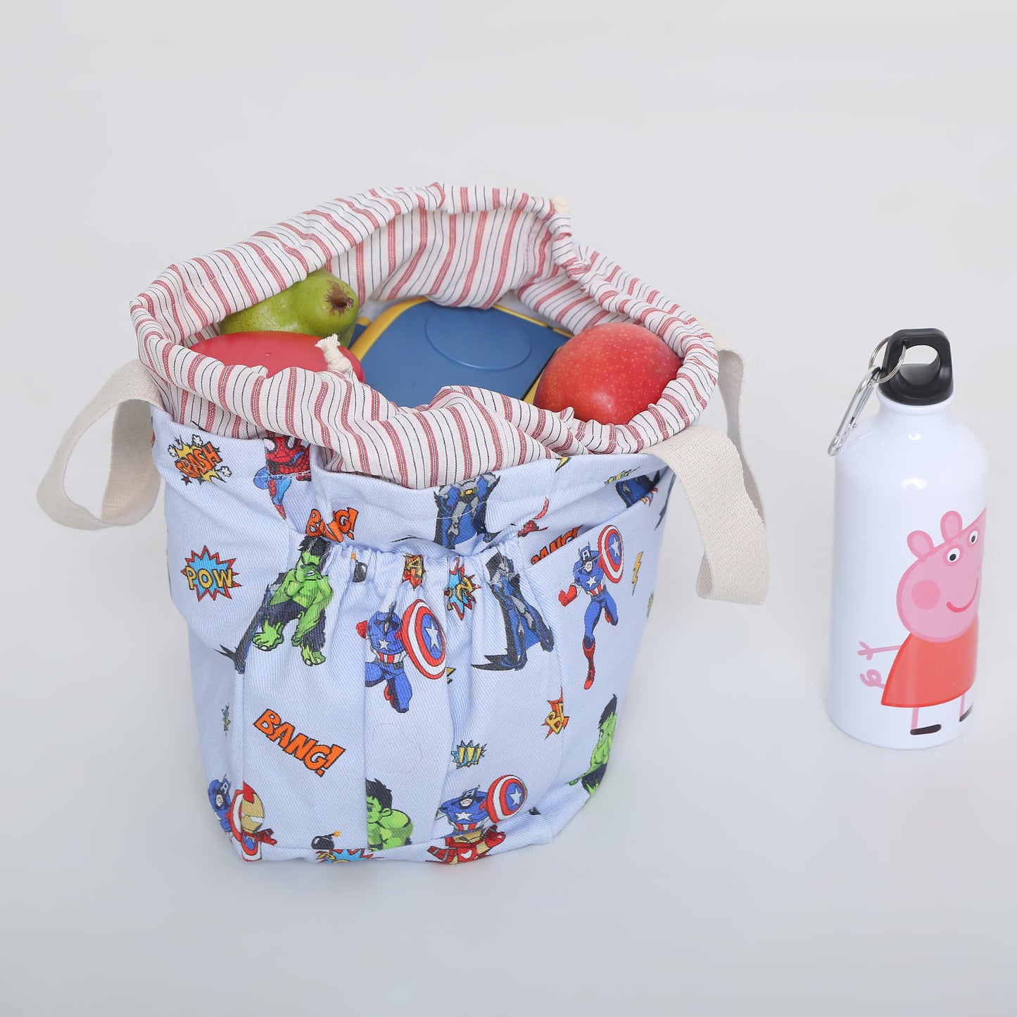 Super hero lunch bag