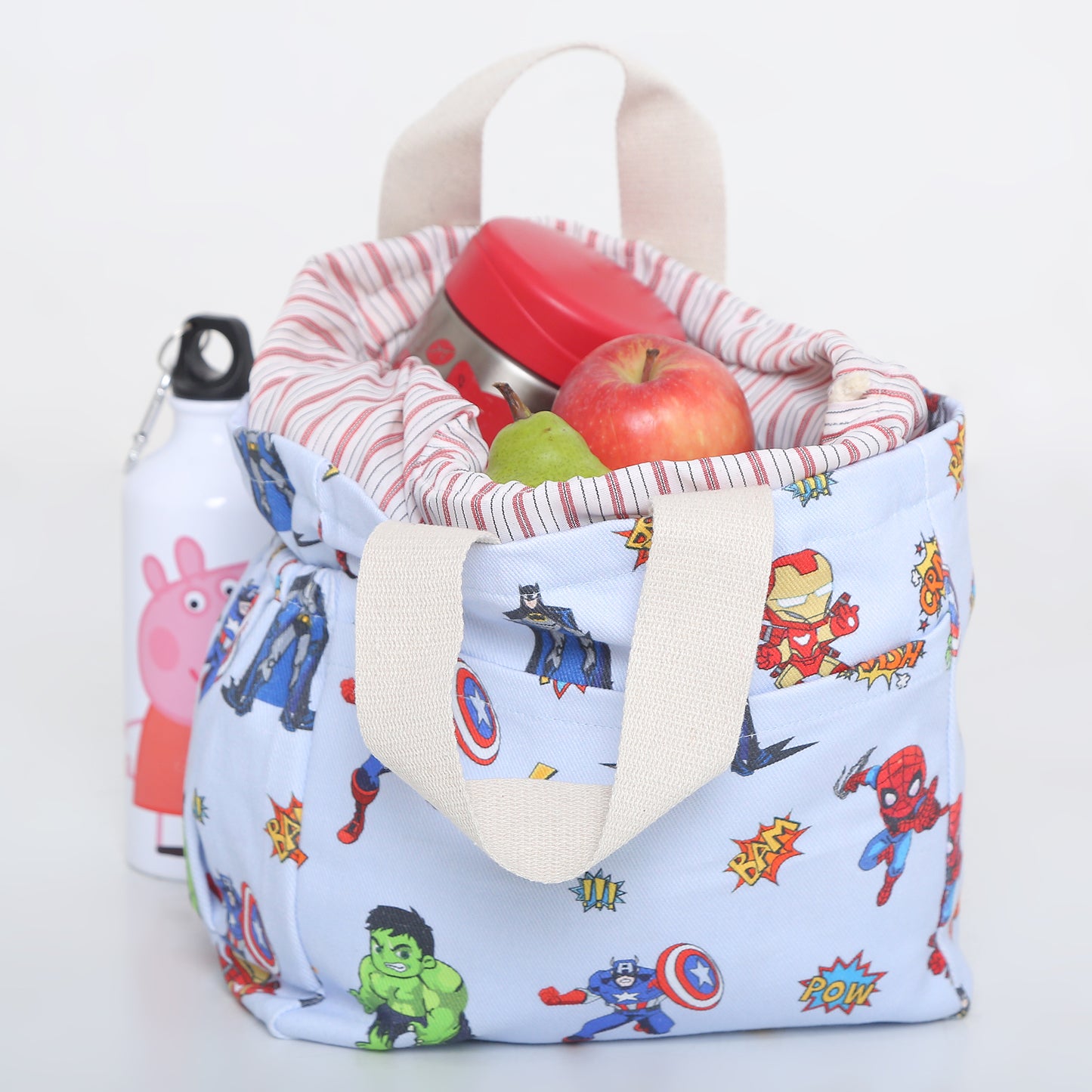 Super hero lunch bag