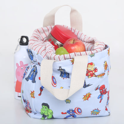 Super hero lunch bag