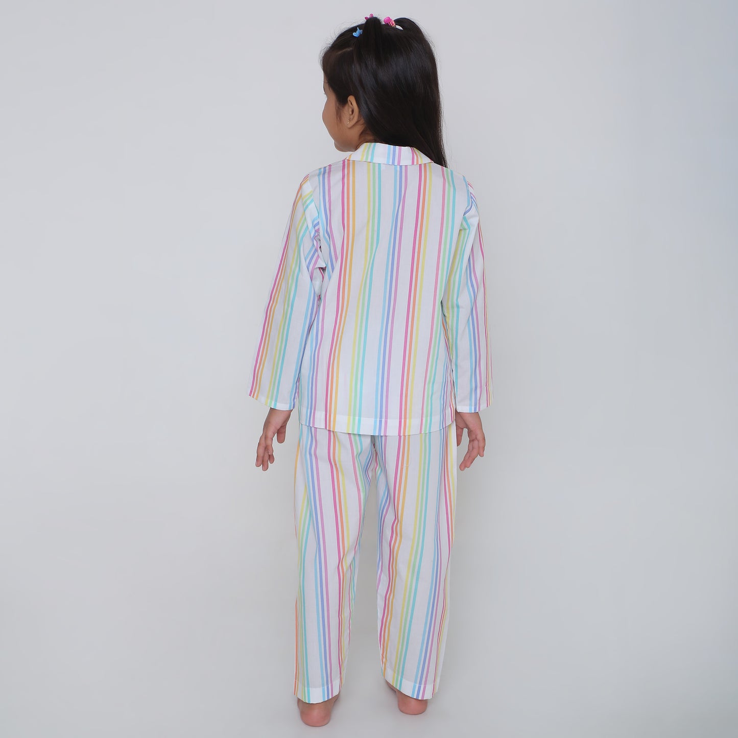 Rainbow with stripes Nightsuit