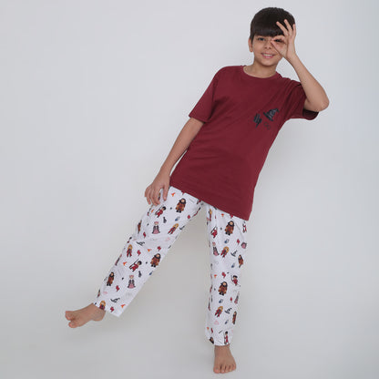 Harry Potter t-shirt pyjama set
