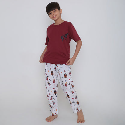 Harry Potter t-shirt pyjama set