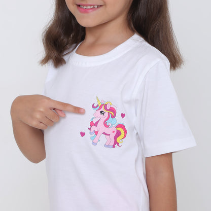 Unicorn t-shirt pyjama set
