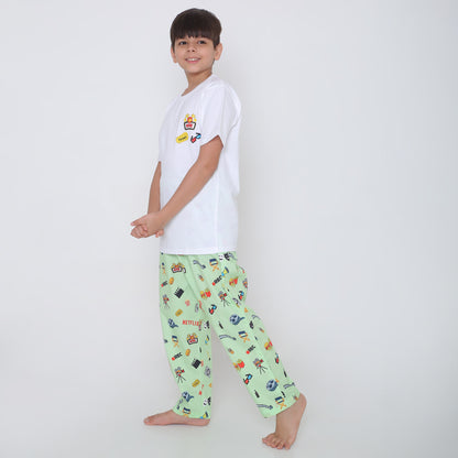Netflix t-shirt pyjama set
